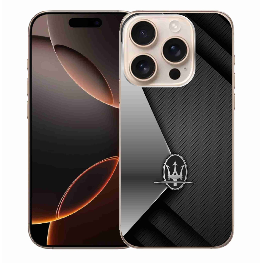 Gélový kryt mmCase na iPhone 16 Pro Max - maserati