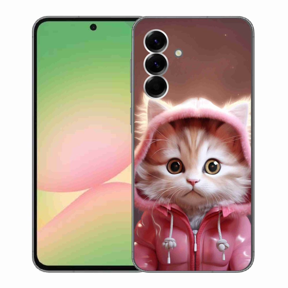 Gélový kryt mmCase na Samsung Galaxy A56 5G - roztomilé mačiatko 3
