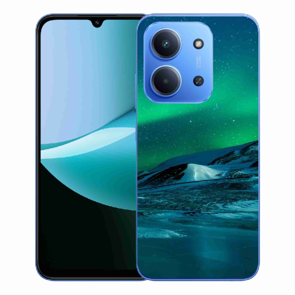 Gélový kryt mmCase na Xiaomi Redmi 15C 4G/5G (173mm) - polárna žiara