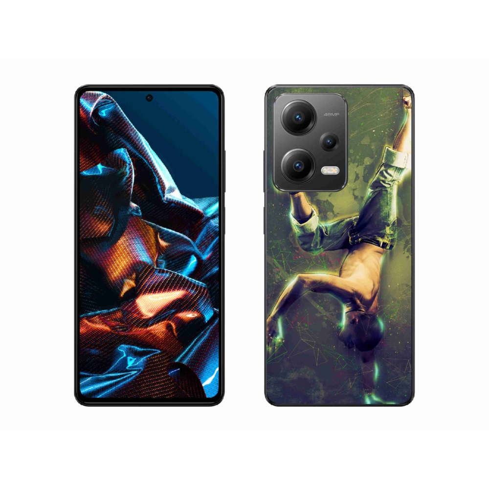 Gélový kryt mmCase na Xiaomi Redmi Note 12 Pro 5G - breakdance