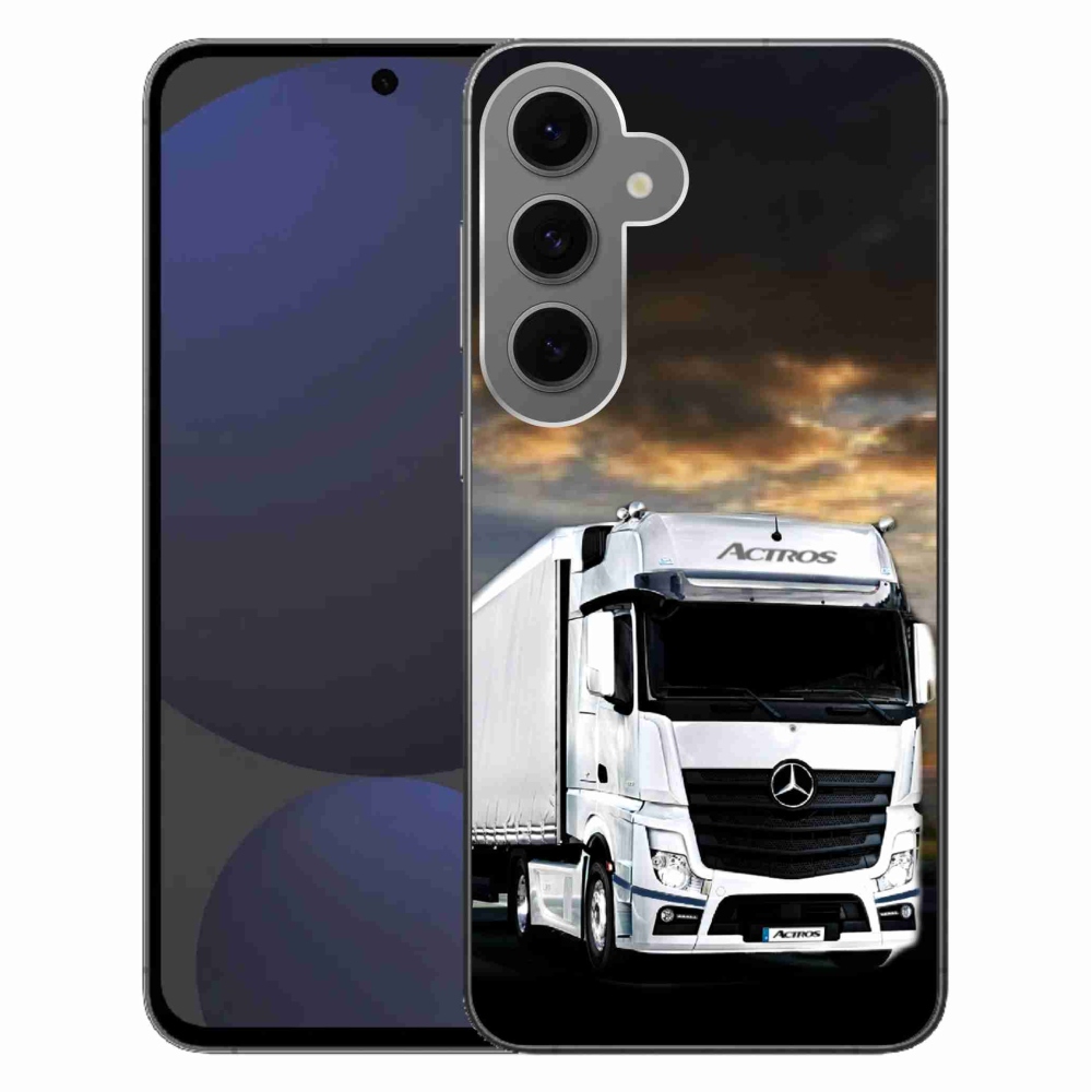 Gélový kryt mmCase na Samsung Galaxy S24 FE - kamión