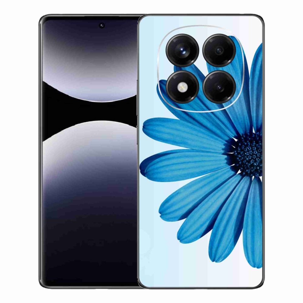 Gélový kryt mmCase na Xiaomi Redmi Note 14 Pro - modrá margaréta