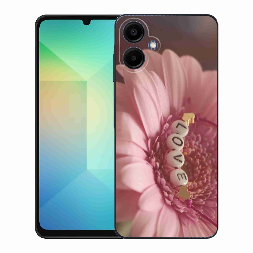 Gélový kryt mmCase na Samsung Galaxy A06 4G - prívesok love