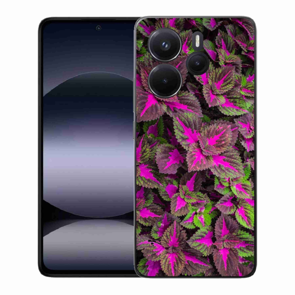 Gélový kryt mmCase na Xiaomi Redmi Note 14 - kvety 10