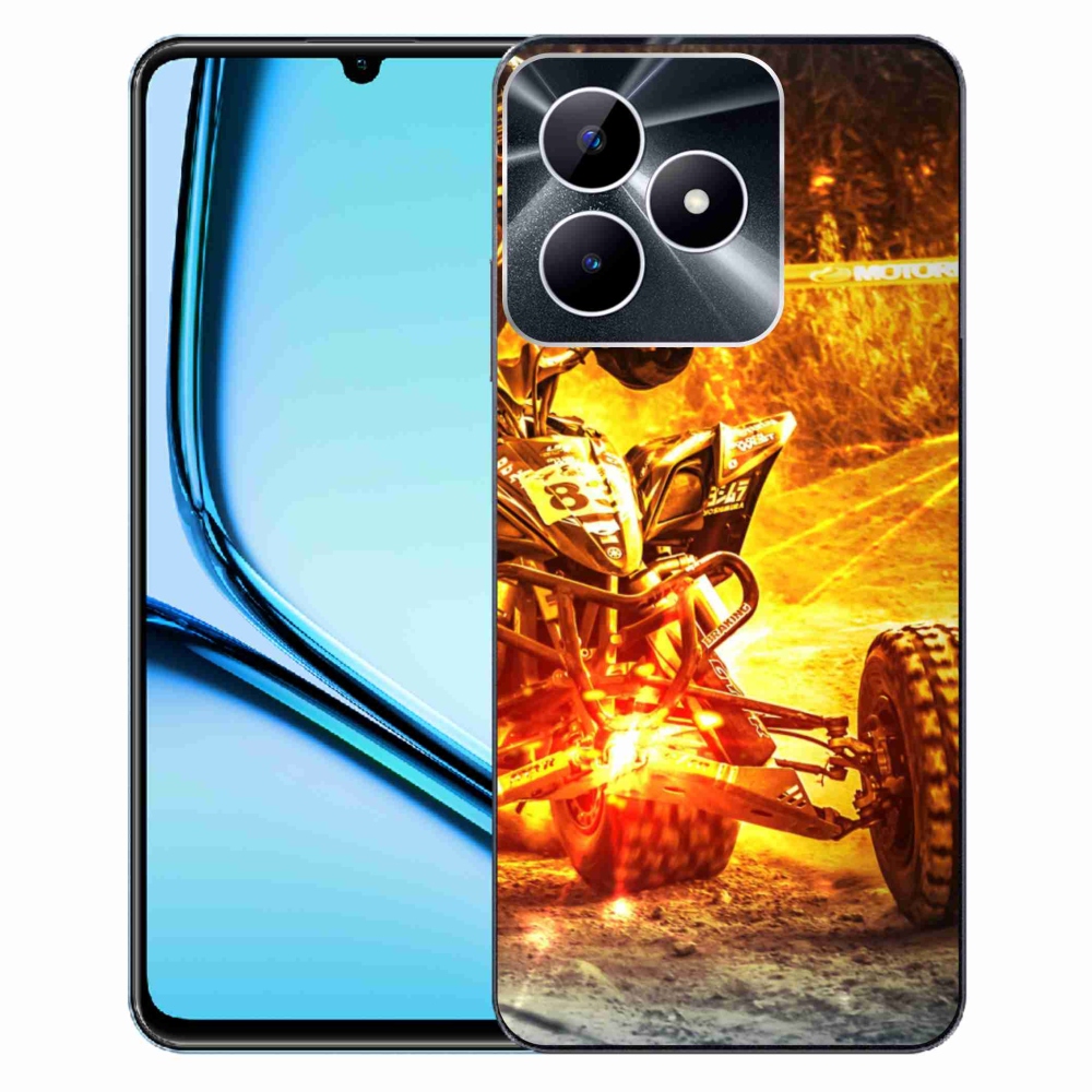 Gélový kryt mmCase na Realme Note 50 - štvorkolka