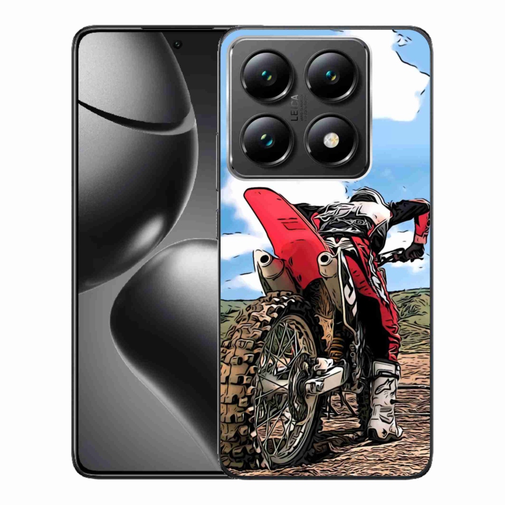 Gélový kryt mmCase na Xiaomi 14T Pro - moto