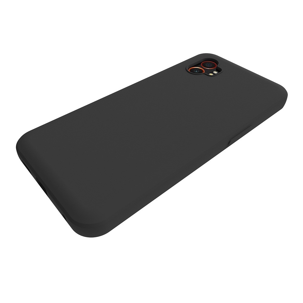 Matný gélový obal na Samsung Galaxy Xcover 7 Pro - čierny