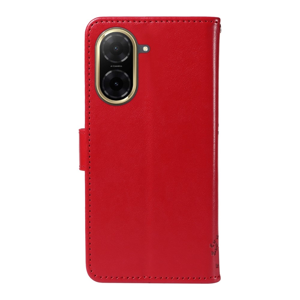 Trees knižkové puzdro na Xiaomi Redmi A5 (171.7x77.8x8.3mm) - červené