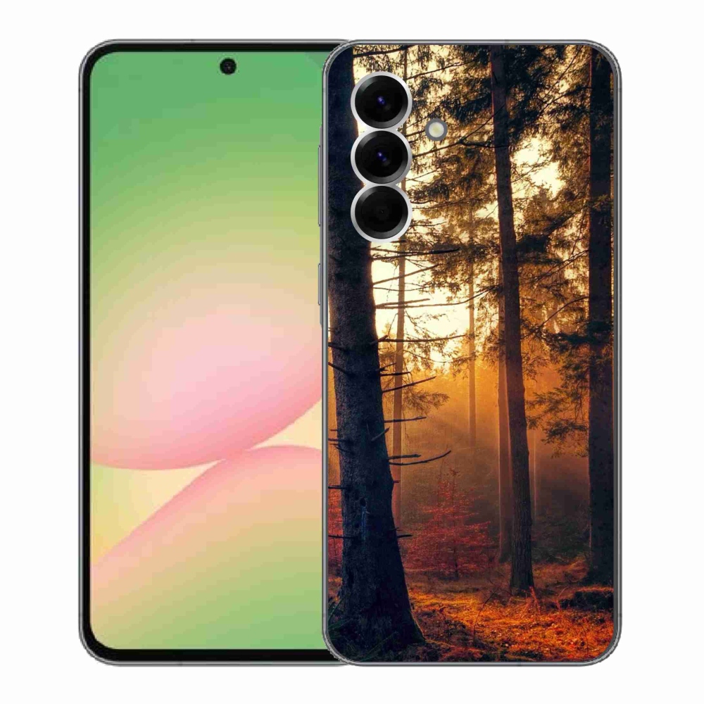 Gélový kryt mmCase na Samsung Galaxy A56 5G - les