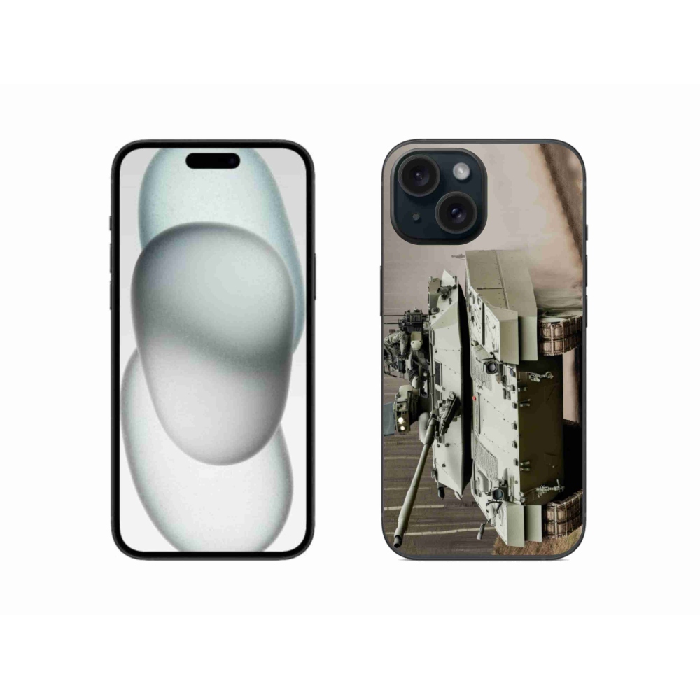 Gélový kryt mmCase na iPhone 15 - tank 2