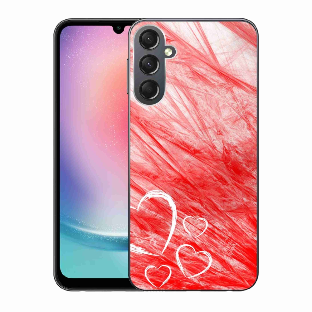 Gélový kryt mmCase na Samsung Galaxy A24 - heart