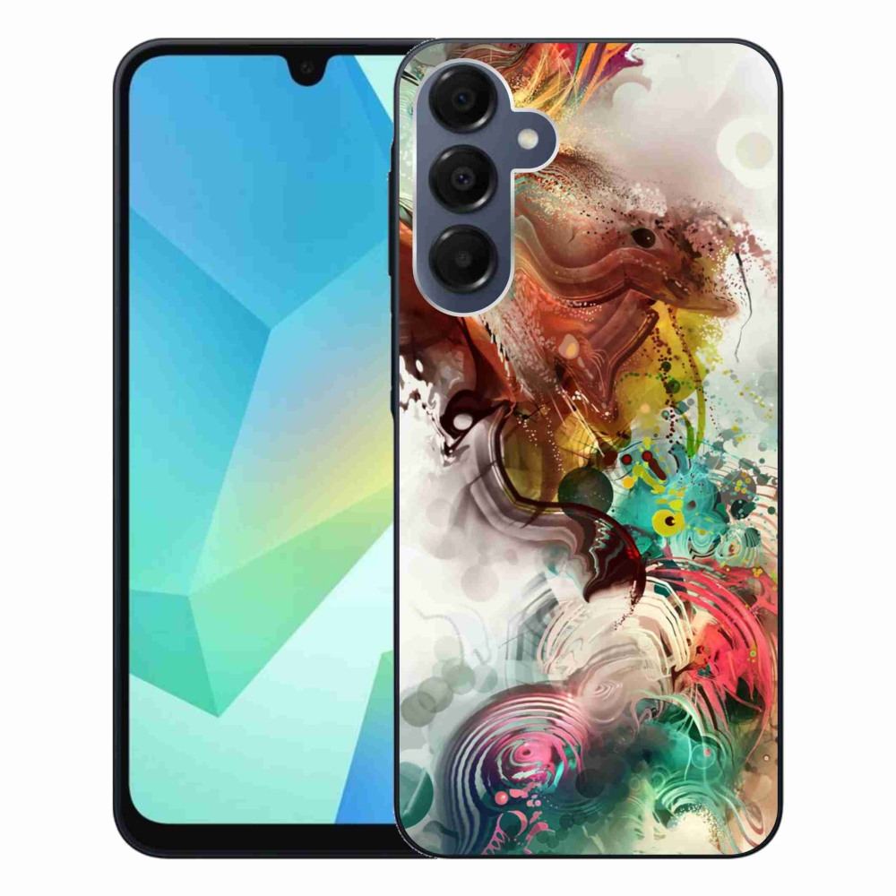 Gélový kryt mmCase na Samsung Galaxy A16 4G/5G - abstrakt 1