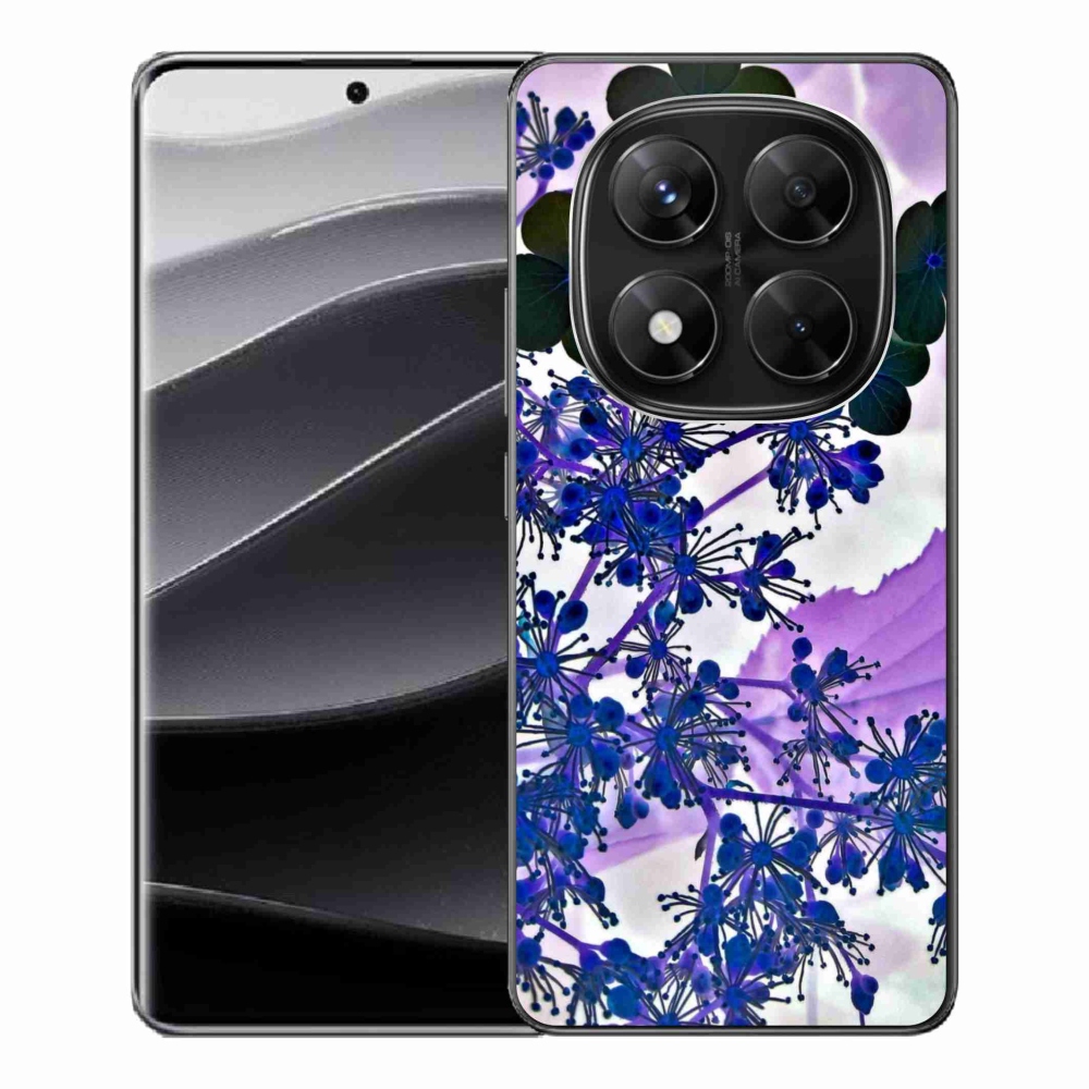 Gélový kryt mmCase na Xiaomi Redmi Note 14 Pro 5G/Poco X7 5G - kvet hortenzie