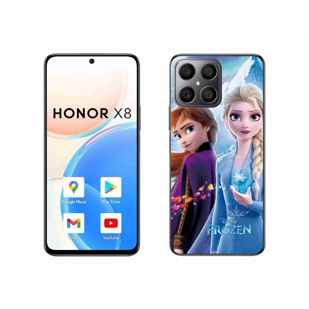 Gélový kryt mmCase na Honor X8 4G - ľadové kráľovstvo 3