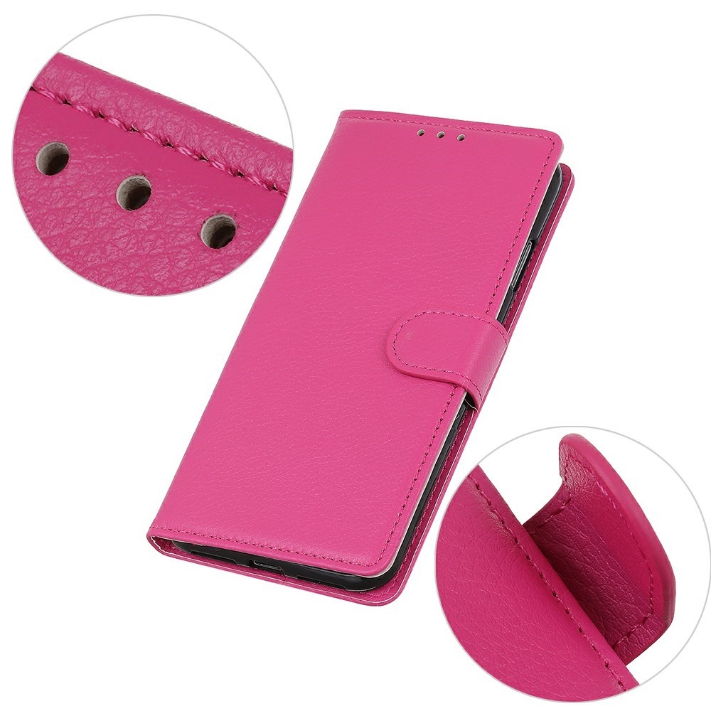 Litchie knižkové púzdro na Xiaomi Redmi 15C 4G/5G (173mm) - rose