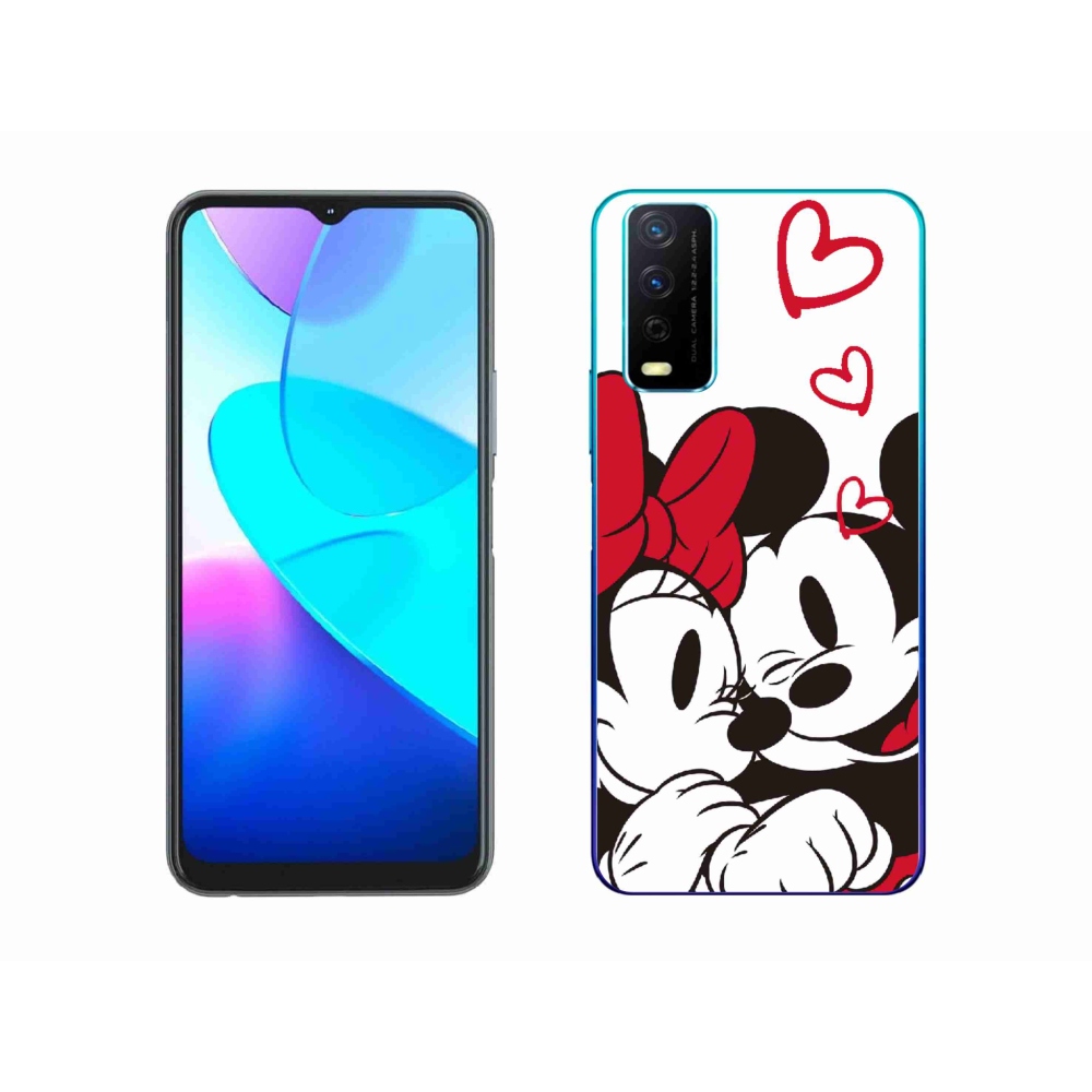 Gélový kryt mmCase na Vivo Y11s/Y20s - minnie a mickey