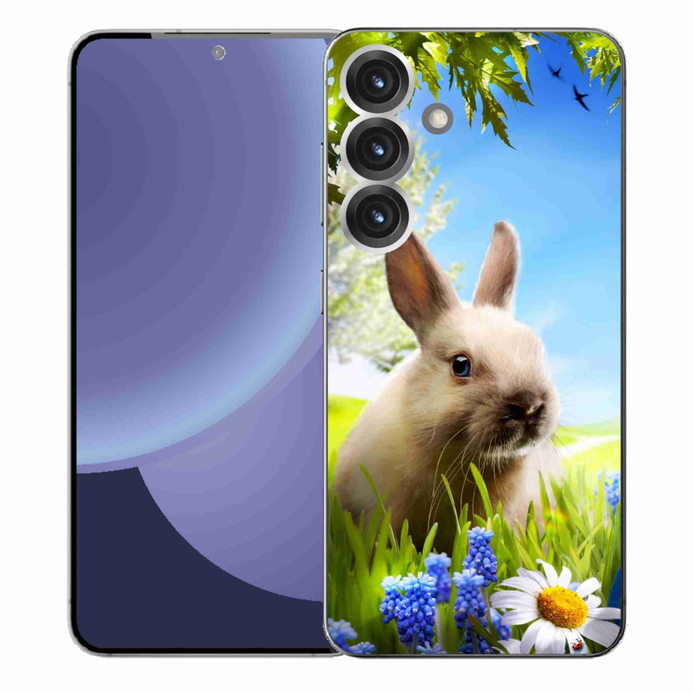 Gélový kryt mmCase na Samsung Galaxy S25+ - zajačik