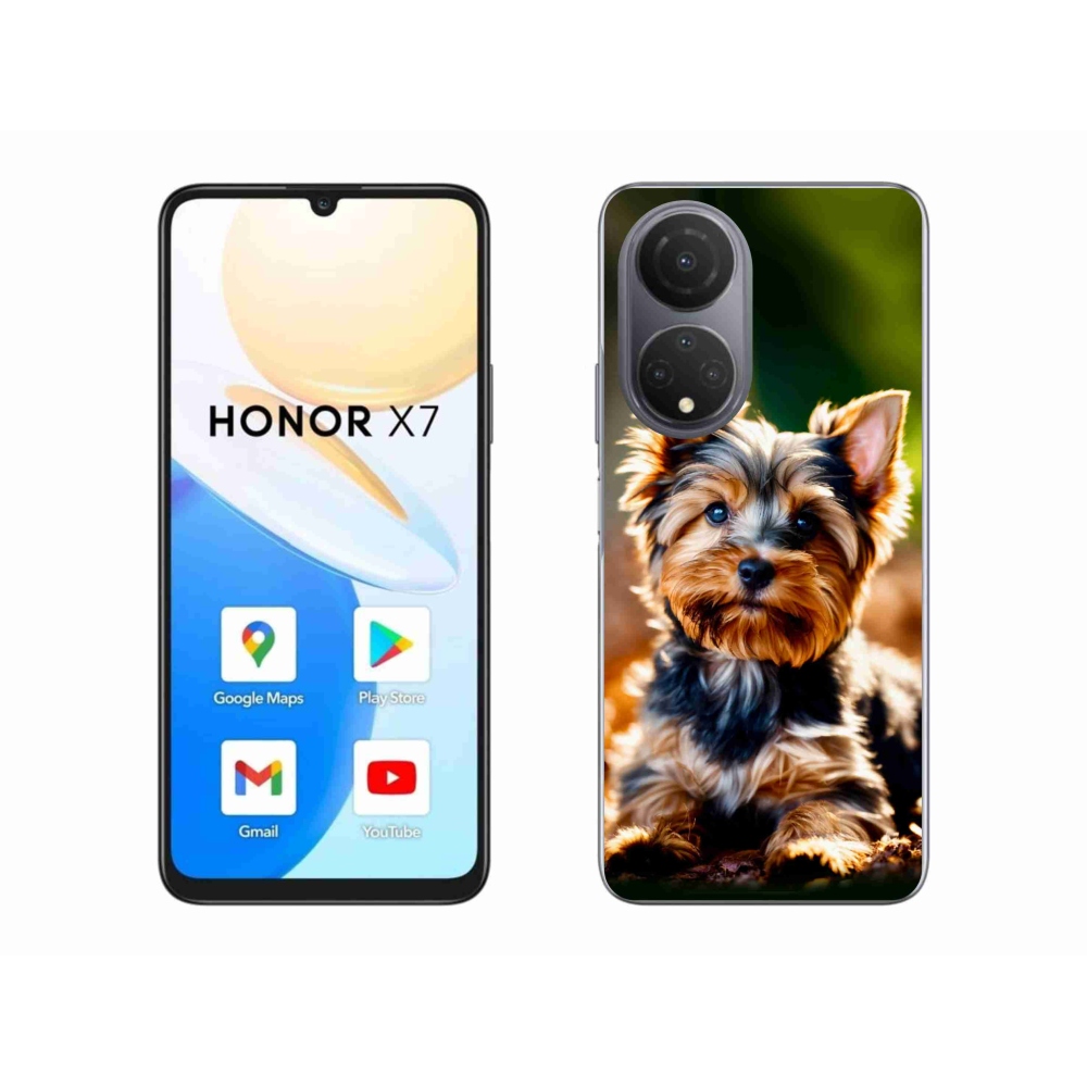 Gélový kryt mmCase na Honor X7 - yorkšír 10