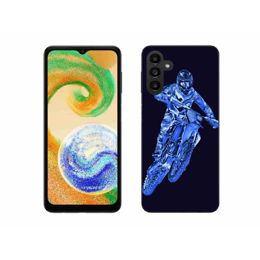 Gélový kryt mmCase na Samsung Galaxy A04s (164.7x76.7x9.1mm) - motocross 1