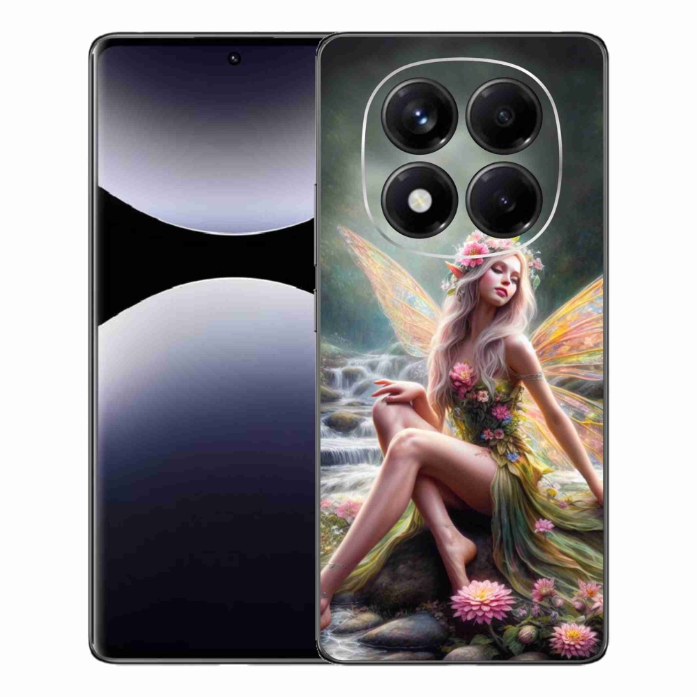 Gélový kryt mmCase na Xiaomi Redmi Note 14 Pro - motýlia žena 1