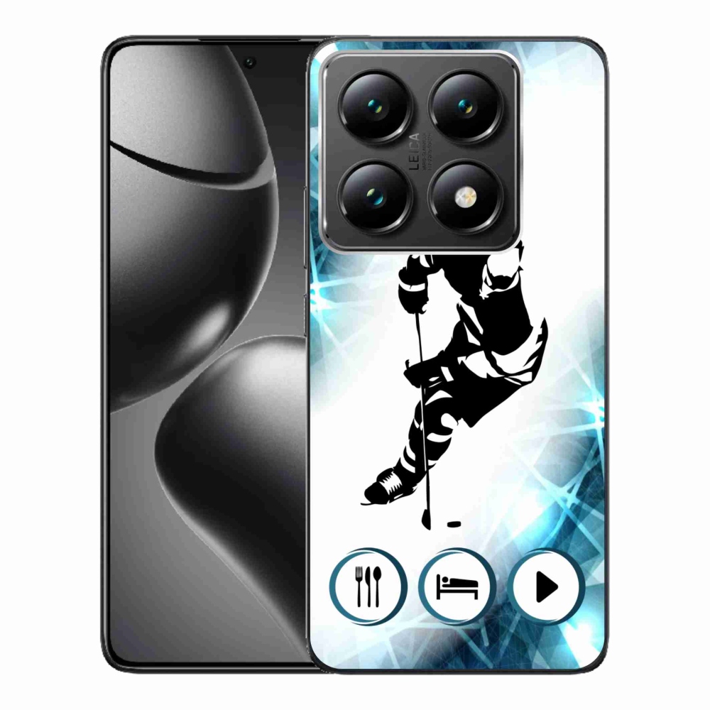 Gélový kryt mmCase na Xiaomi 14T Pro - hokej 1