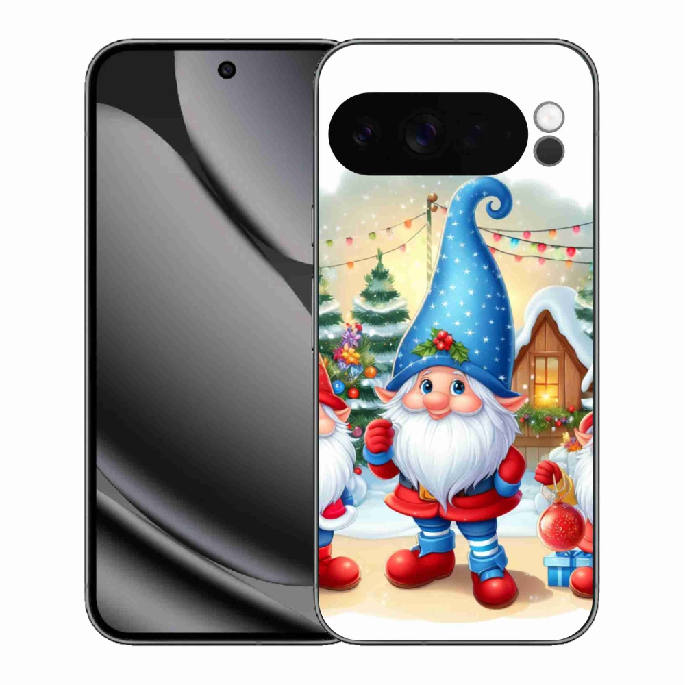 Gélový kryt mmCase na Google Pixel 10 Pro XL - vianočné škriatkovia