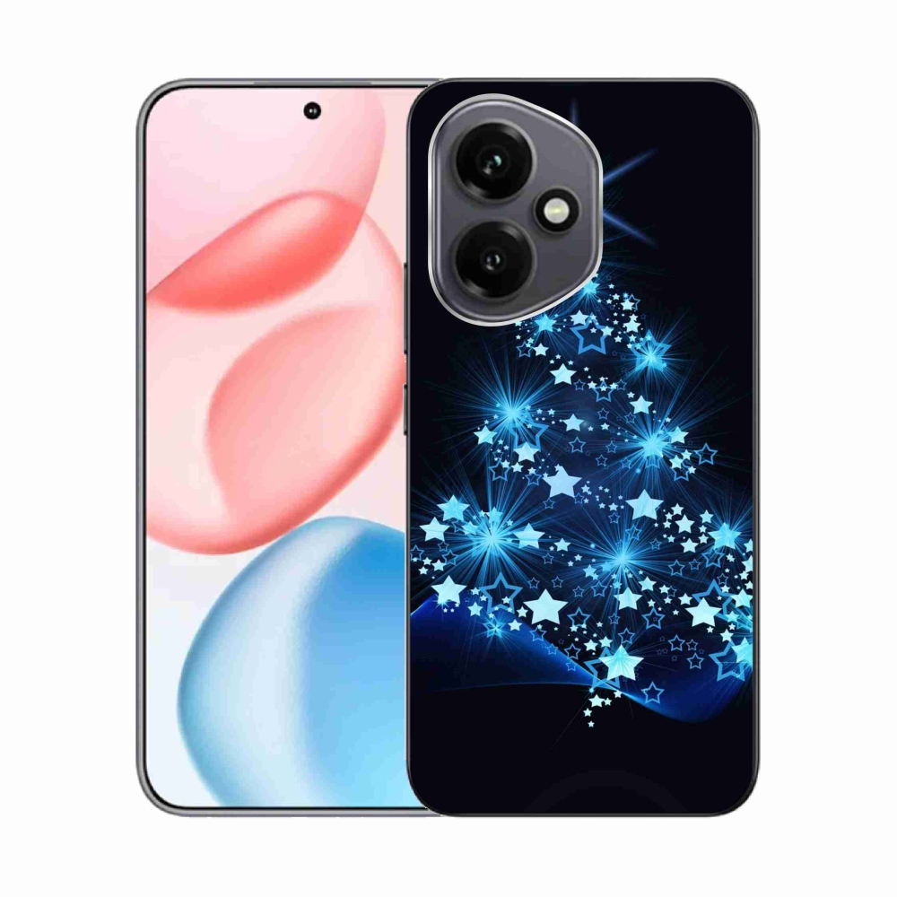 Gélový kryt mmCase na Honor 400 - vianočný stromček