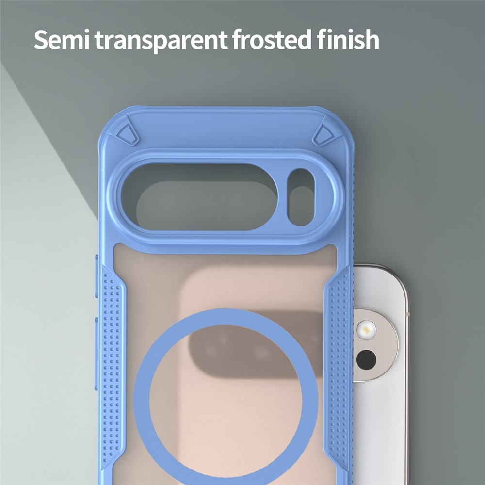 Froste odolný kryt s MagSafe na Google Pixel 10 Pro - modrý