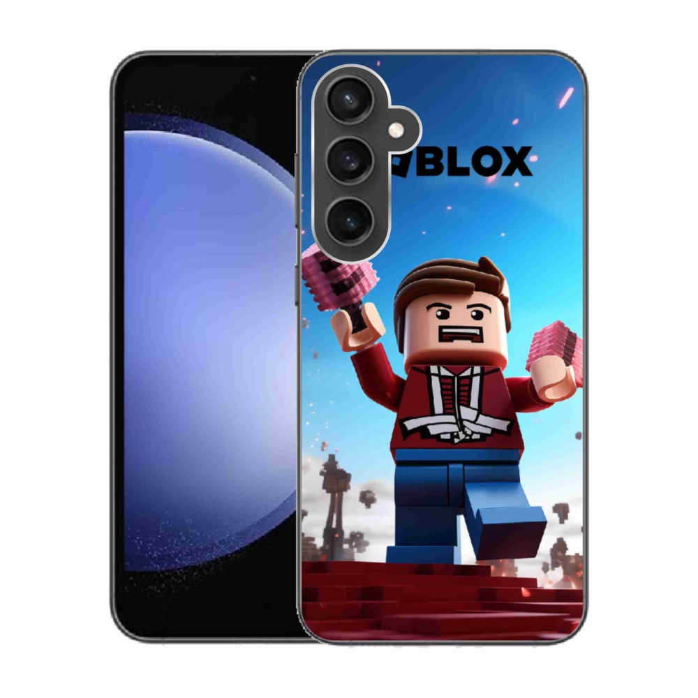 Gélový kryt mmCase na Samsung Galaxy S23 FE - roblox 2