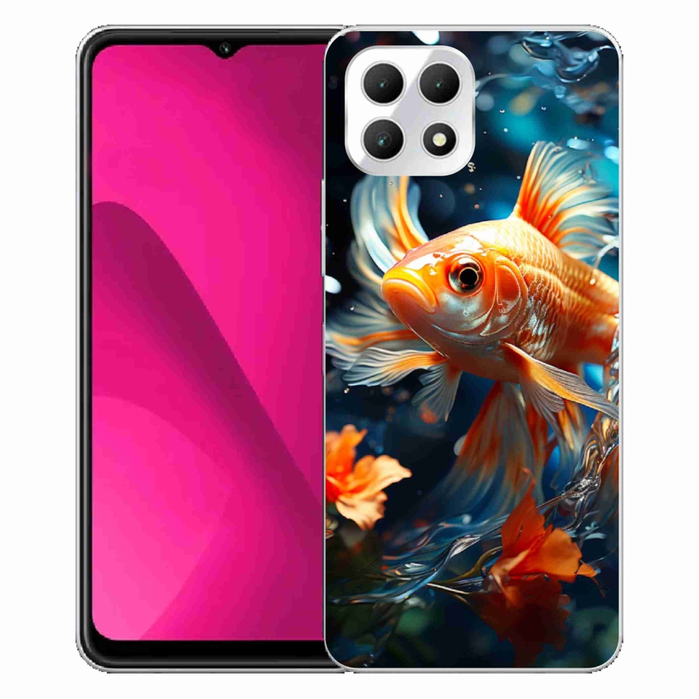 Gélový kryt mmCase na T-Mobile T Phone 2 - rybka