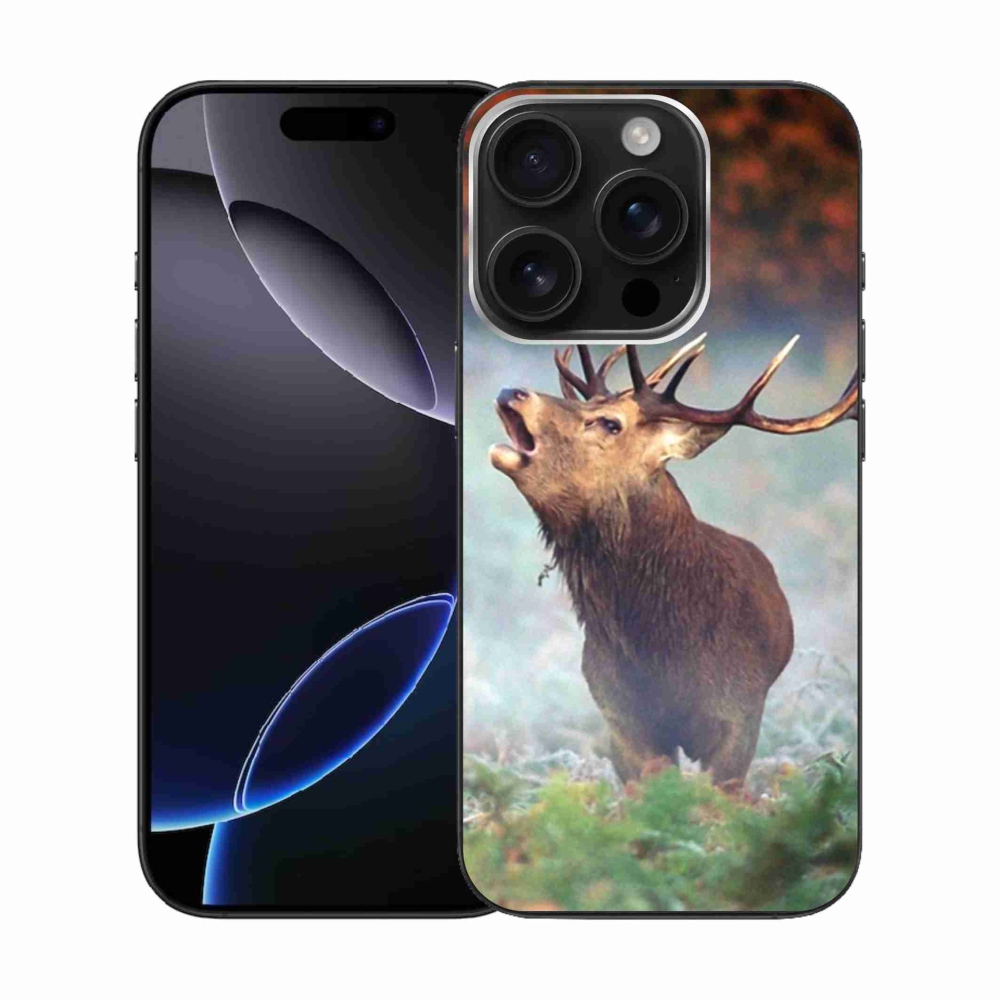 Gélový obal mmCase na iPhone 16 Pro - jeleň 2