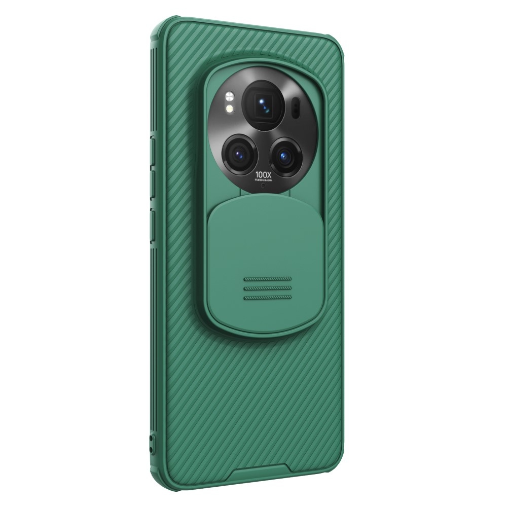 NLK gélový obal s ochranou šošovky fotoaparátu na Honor Magic 6 Pro 5G - zelený