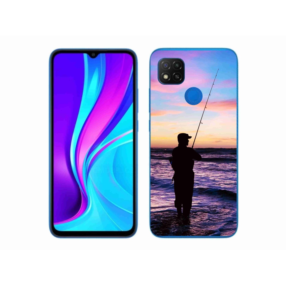 Gélový kryt mmCase na Xiaomi Redmi 9C - rybárčenie 1