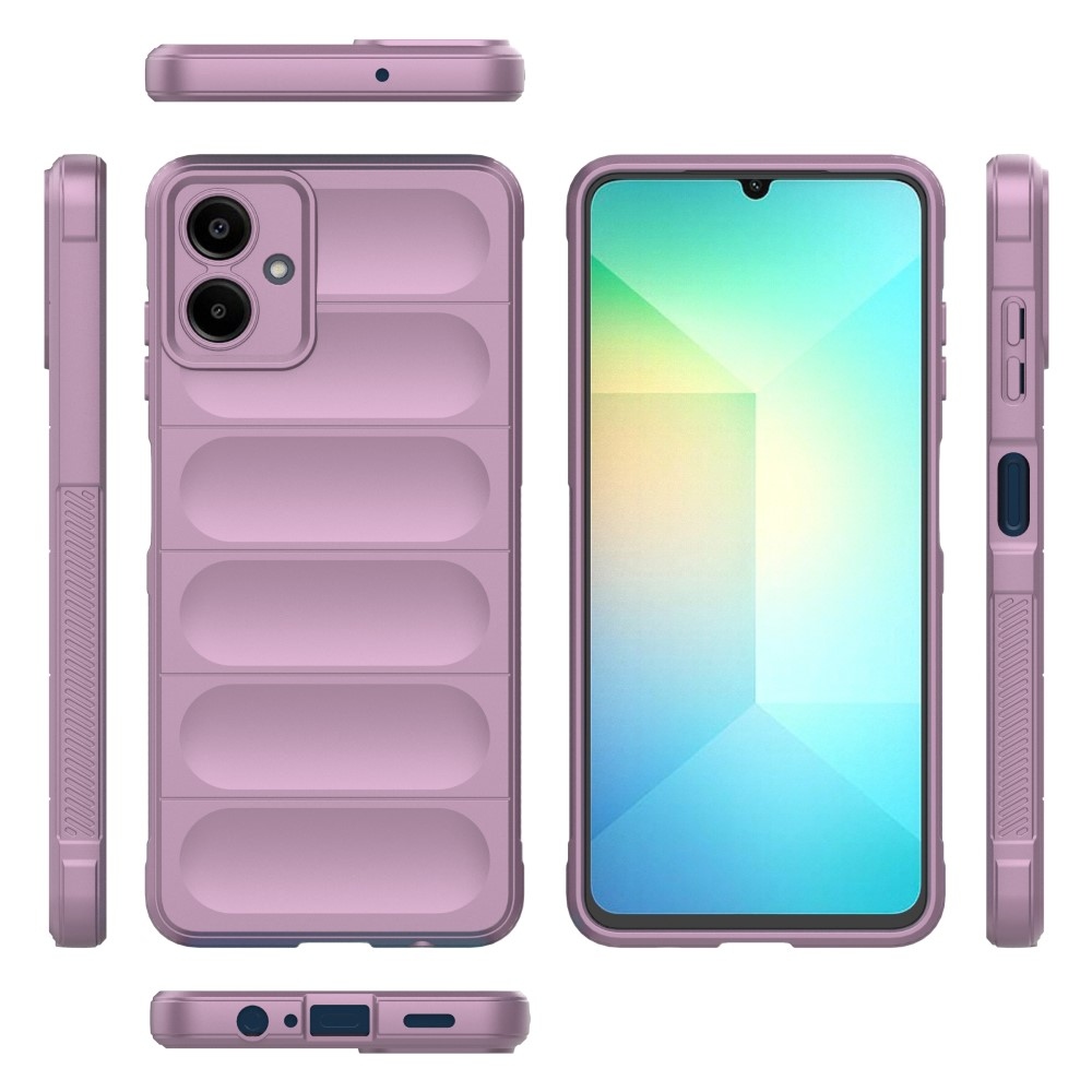 Rugg odolný gélový obal na Samsung Galaxy A06 4G - svetlofialový