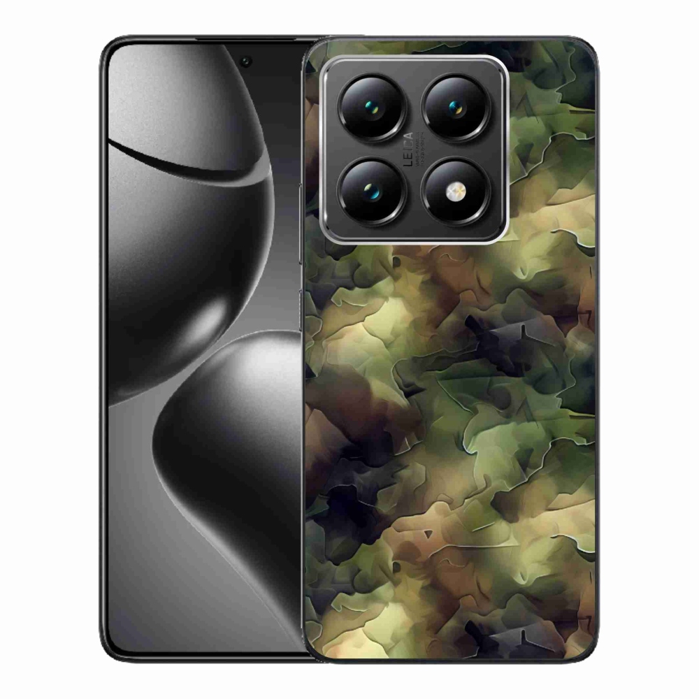 Gélový kryt mmCase na Xiaomi 14T - maskáčový vzor 10