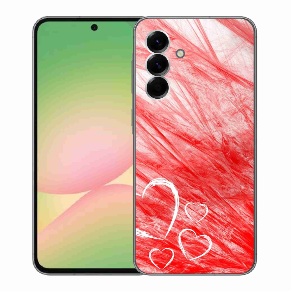 Gélový kryt mmCase na Samsung Galaxy A56 5G - heart