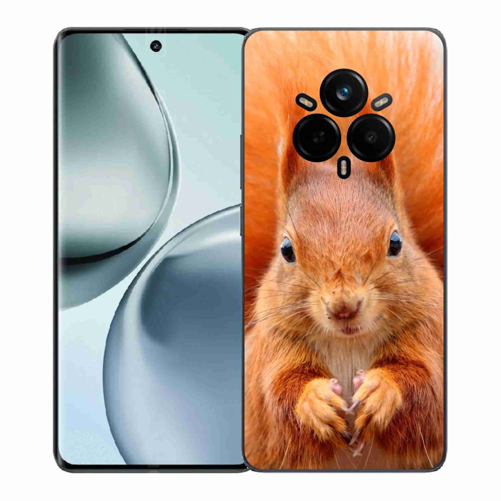 Gélový kryt mmCase na Realme 14 Pro+ 5G - veverička