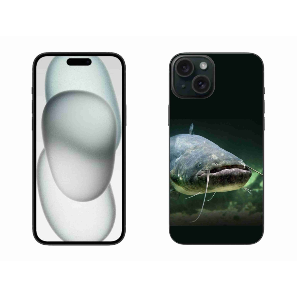 Gélový obal mmCase na iPhone 15 Plus - sumec