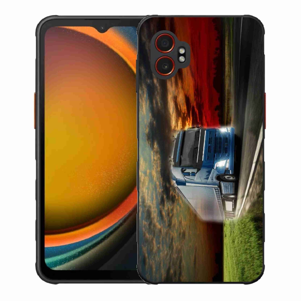 Gélový kryt mmCase na Samsung Galaxy Xcover 7 Pro - kamión 4