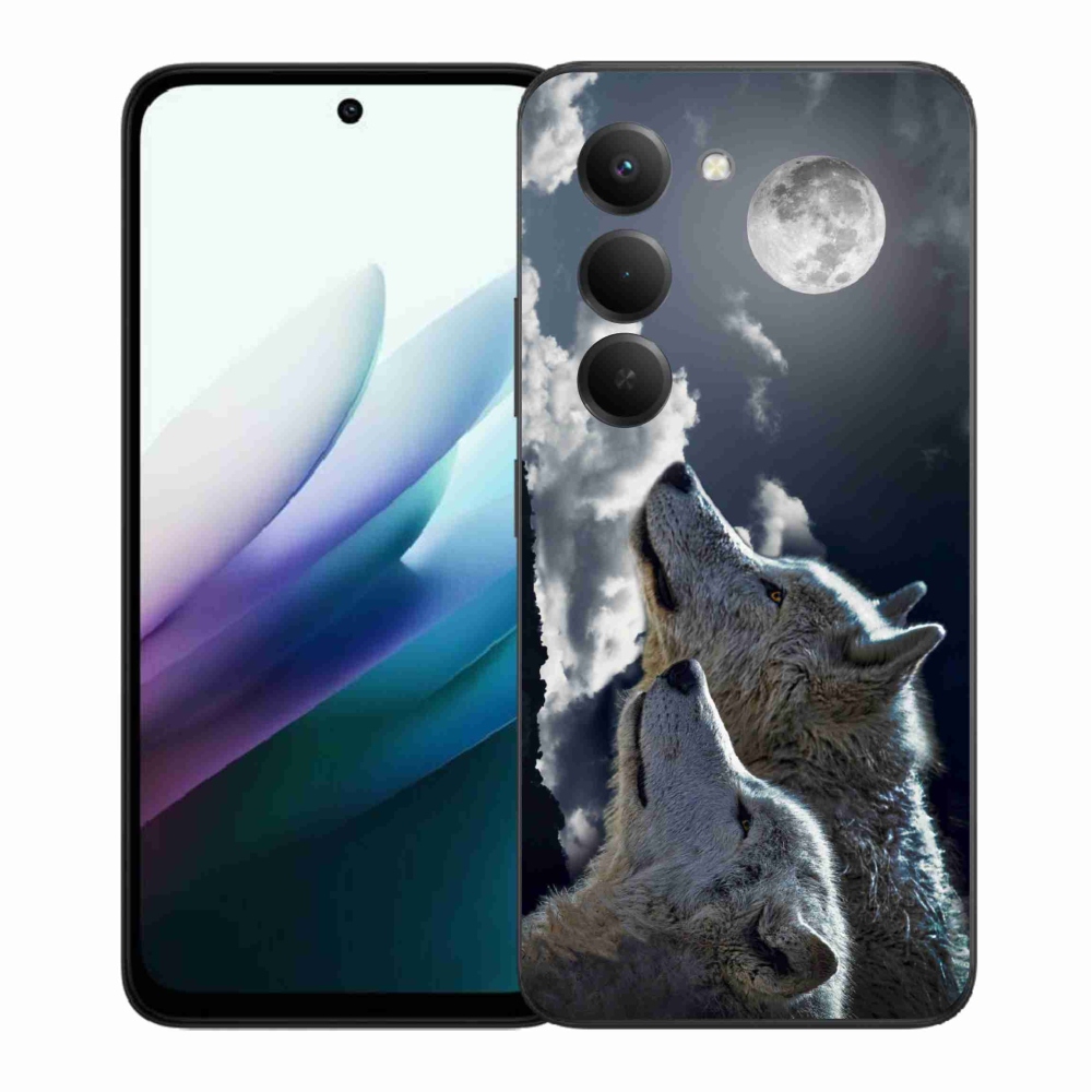 Gélový kryt mmCase na Xiaomi Redmi 15 4G/5G (171mm) - vlci