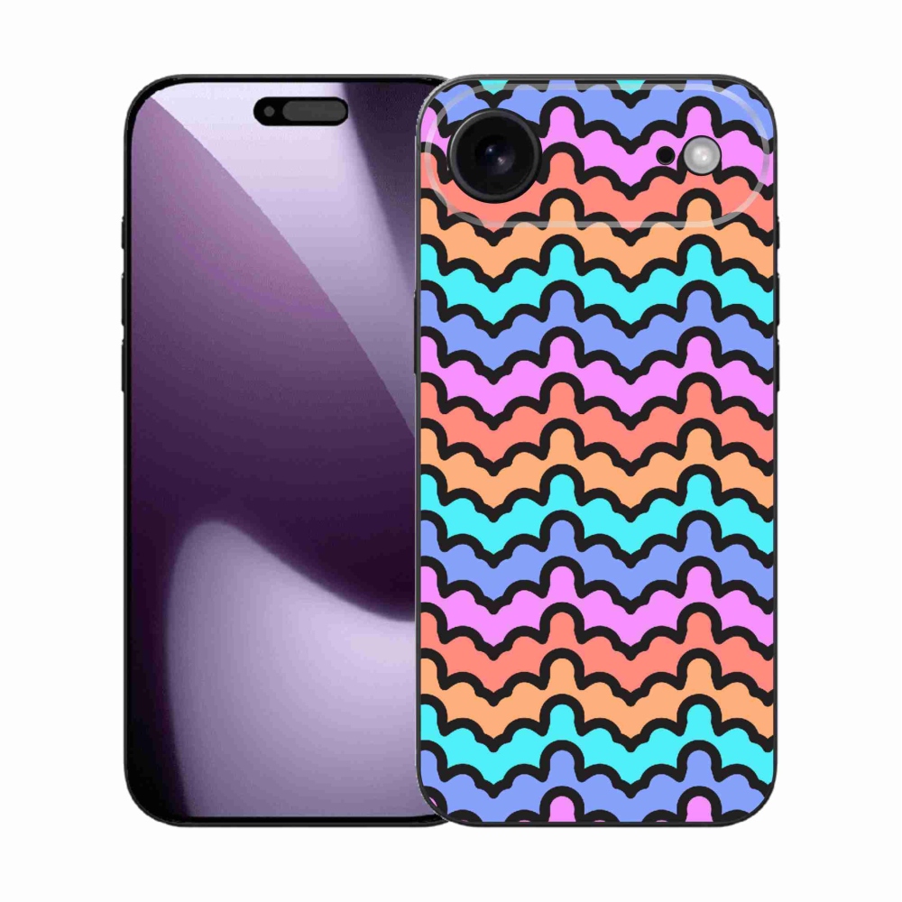 Gélový kryt mmCase na iPhone 17 Air - abstraktný motív 30