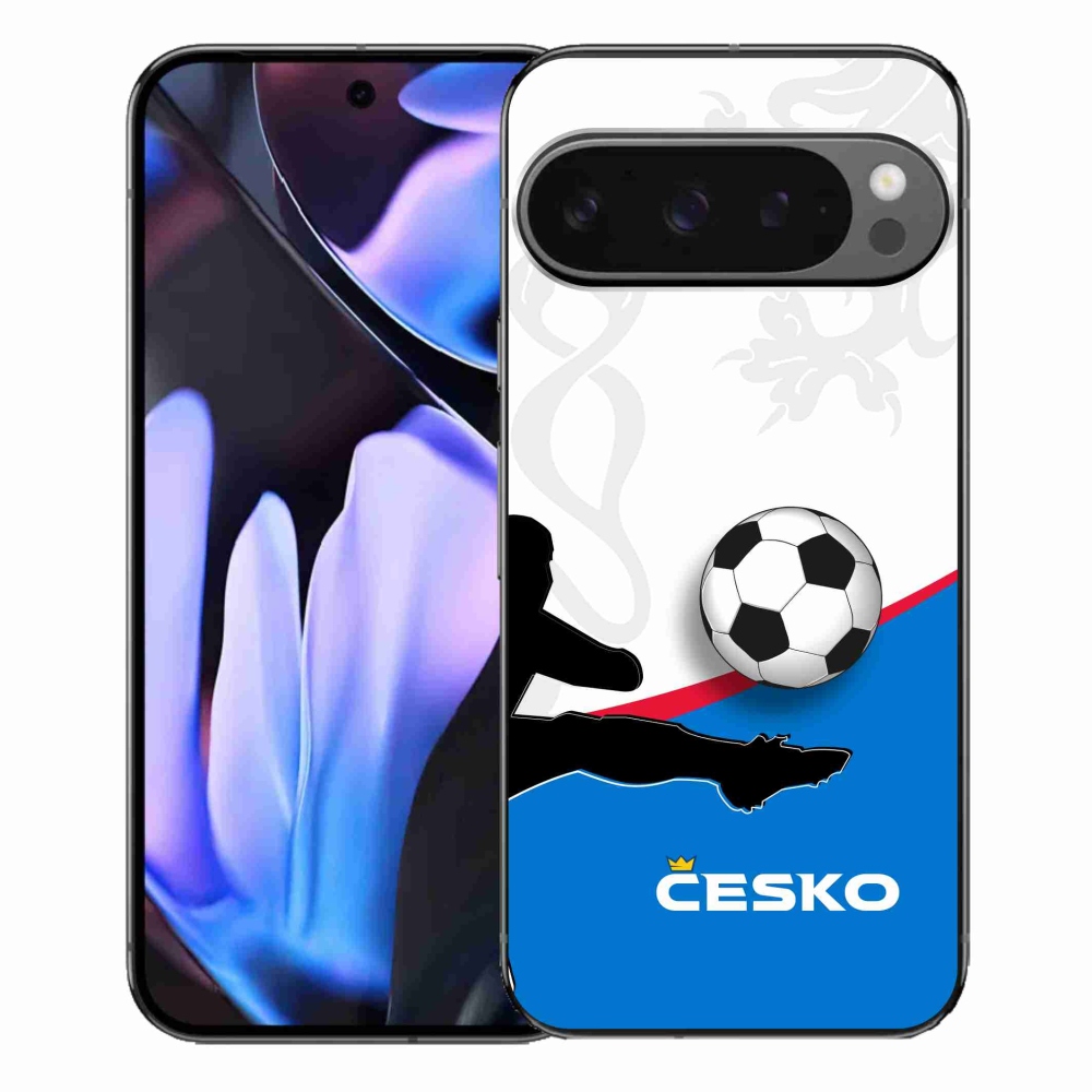 Gélový kryt mmCase na Google Pixel 9 Pro XL - futbal Česko 3