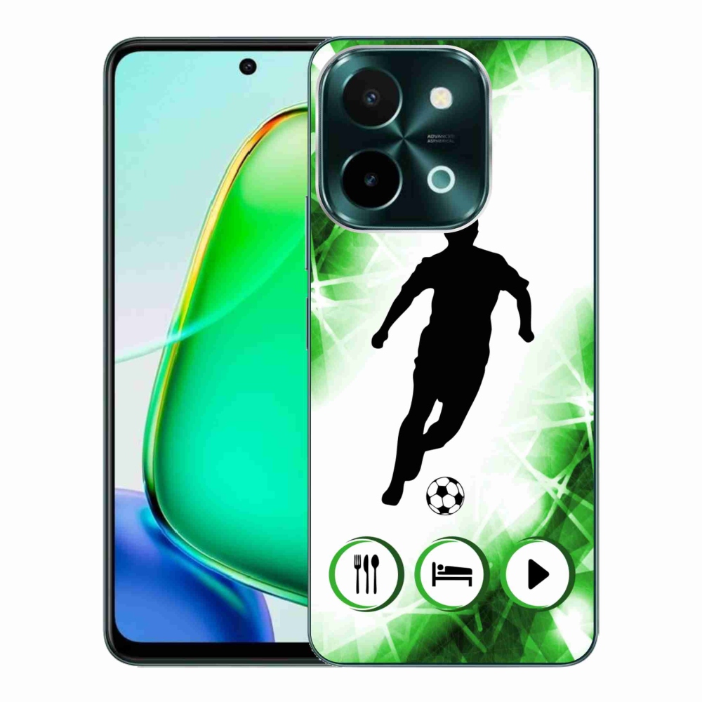 Gélový kryt mmCase na Vivo Y28 - futbalista