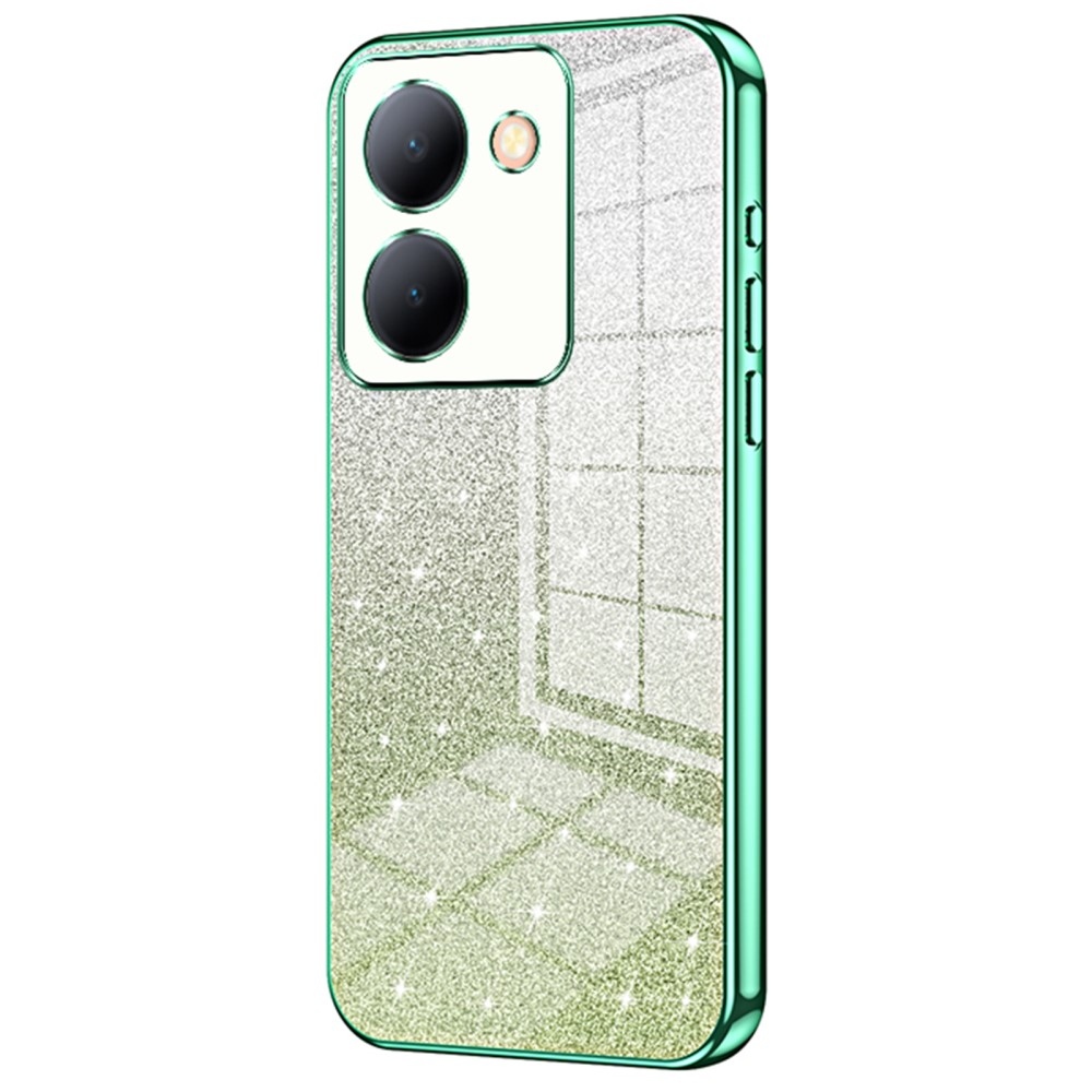 Electro gélový obal na Vivo Y36 - zelený