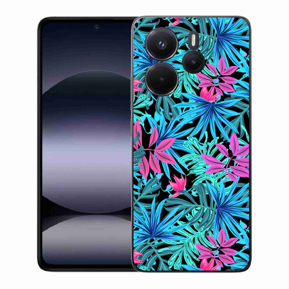 Gélový kryt mmCase na Xiaomi Redmi Note 14 - kvety 3