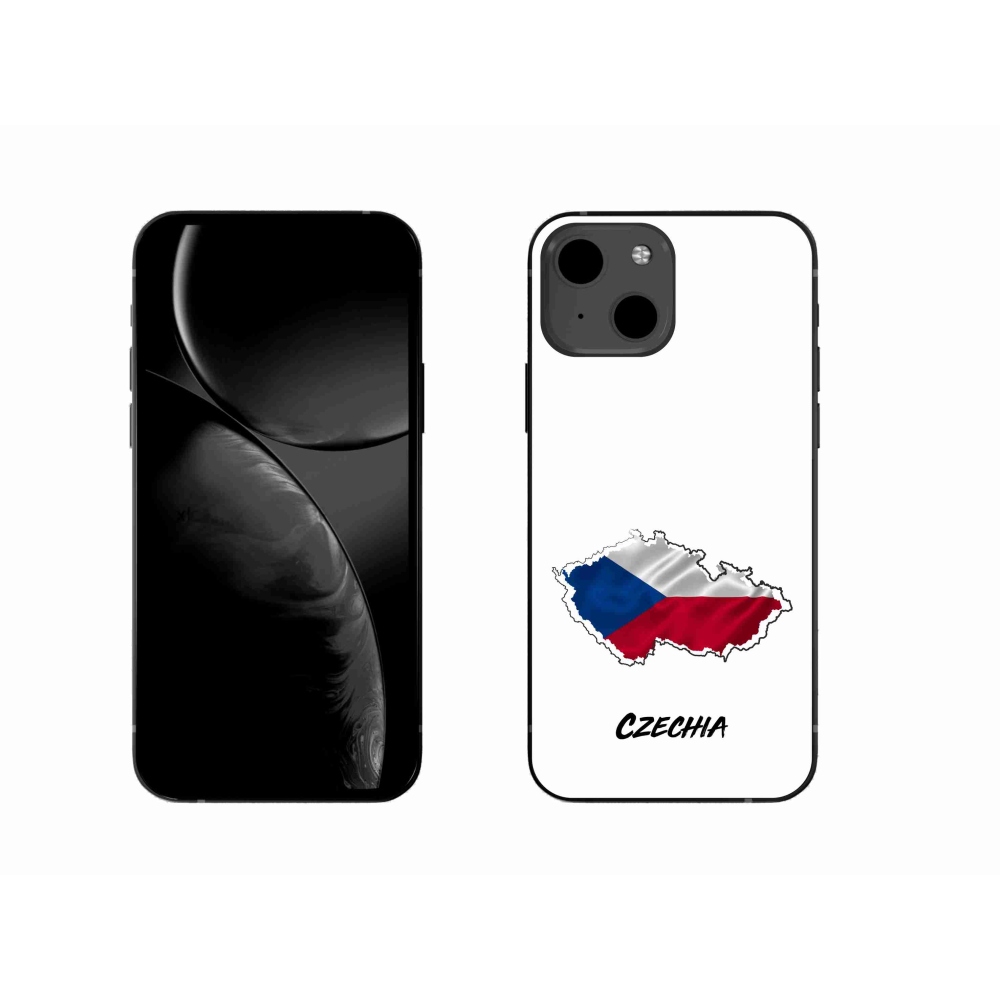 Gélový kryt mmCase na iPhone 13 6.1 - Slovakia biele pozadie