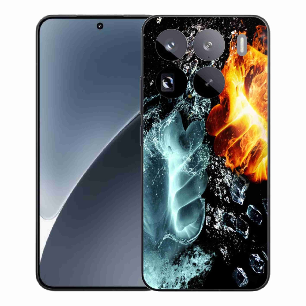 Gélový kryt mmCase na Xiaomi 15 Pro - voda a oheň