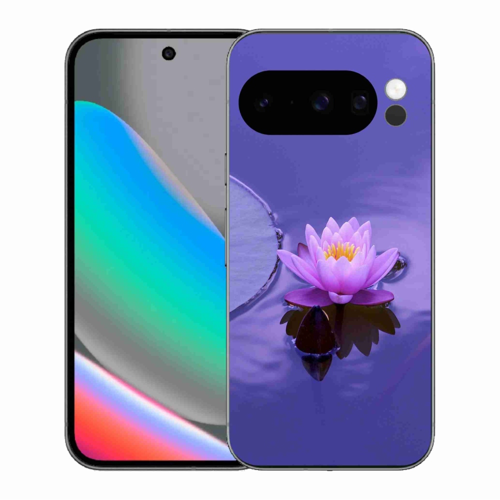 Gélový kryt mmCase na Google Pixel 10 Pro - kvet na hladine