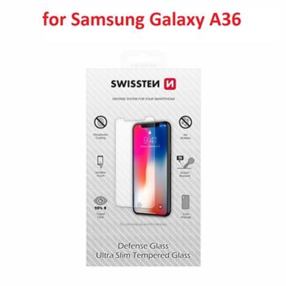 2.5D Swissten tvrdené sklo na Samsung Galaxy A36 5G