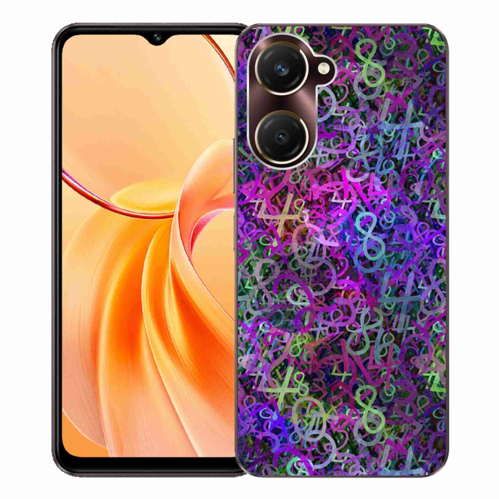 Gélový kryt mmCase na Vivo Y28s 5G - abstraktný motív 25